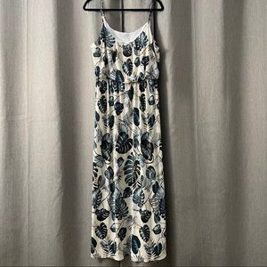 Monstera Maxi Dress
